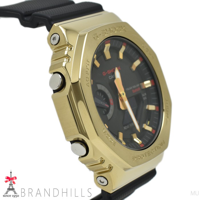 Casio G SHOCK Analog Digital Senriba Solar Bluetooth Mobile Link Resin SS GBM 21