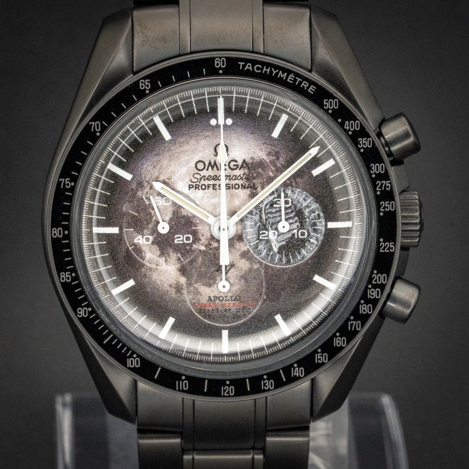 Black Venom Custom OMEGA Speedmaster Moonwatch Professional 311.30.42.30.01.005