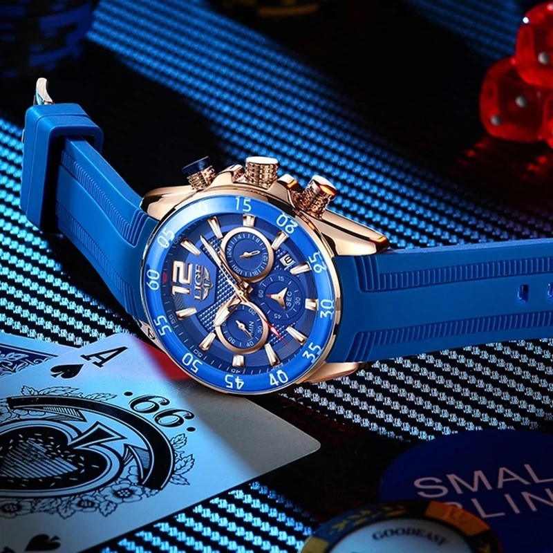 Quartz Men’s Waterproof Watch Multi-function