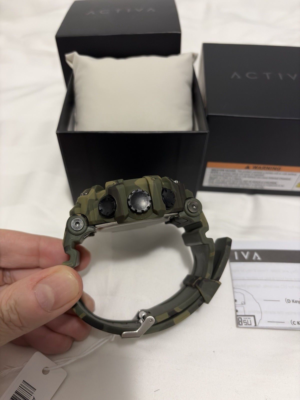 Activa X Invicta BlackOps Digital Men’s Watch – 56mm ACW1637-004 (NEW) Camo