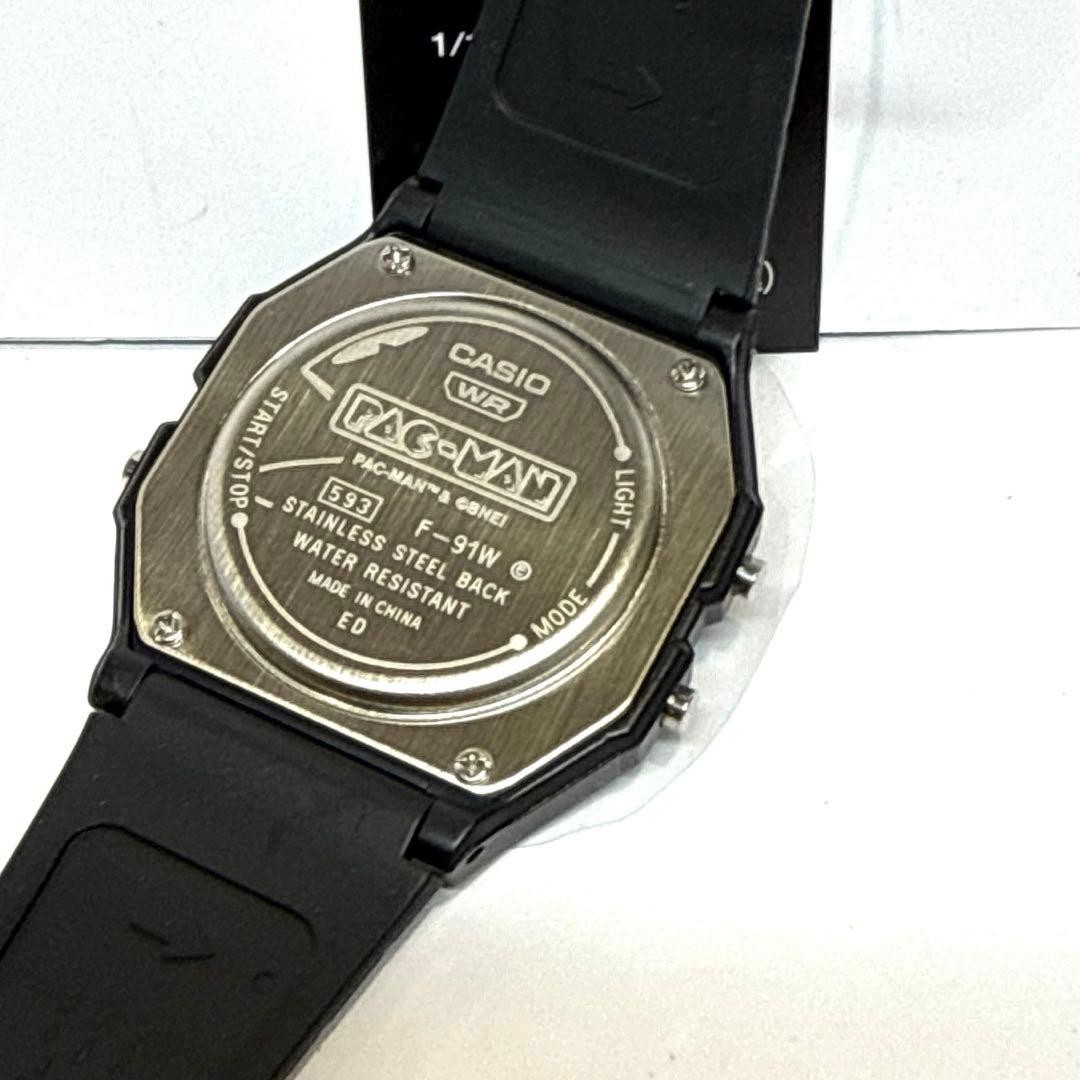CASIO watch and PAC MAN collaboration model F 91WPC 1AJR