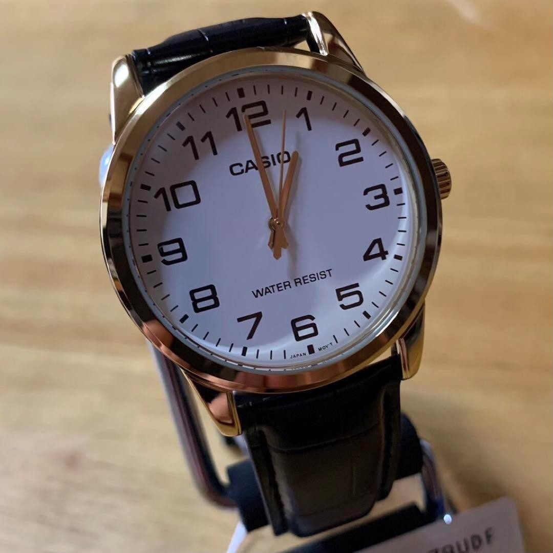 New No Box CASIO Basic Quartz Men s Wristwatch MTP V001GL 7B White
