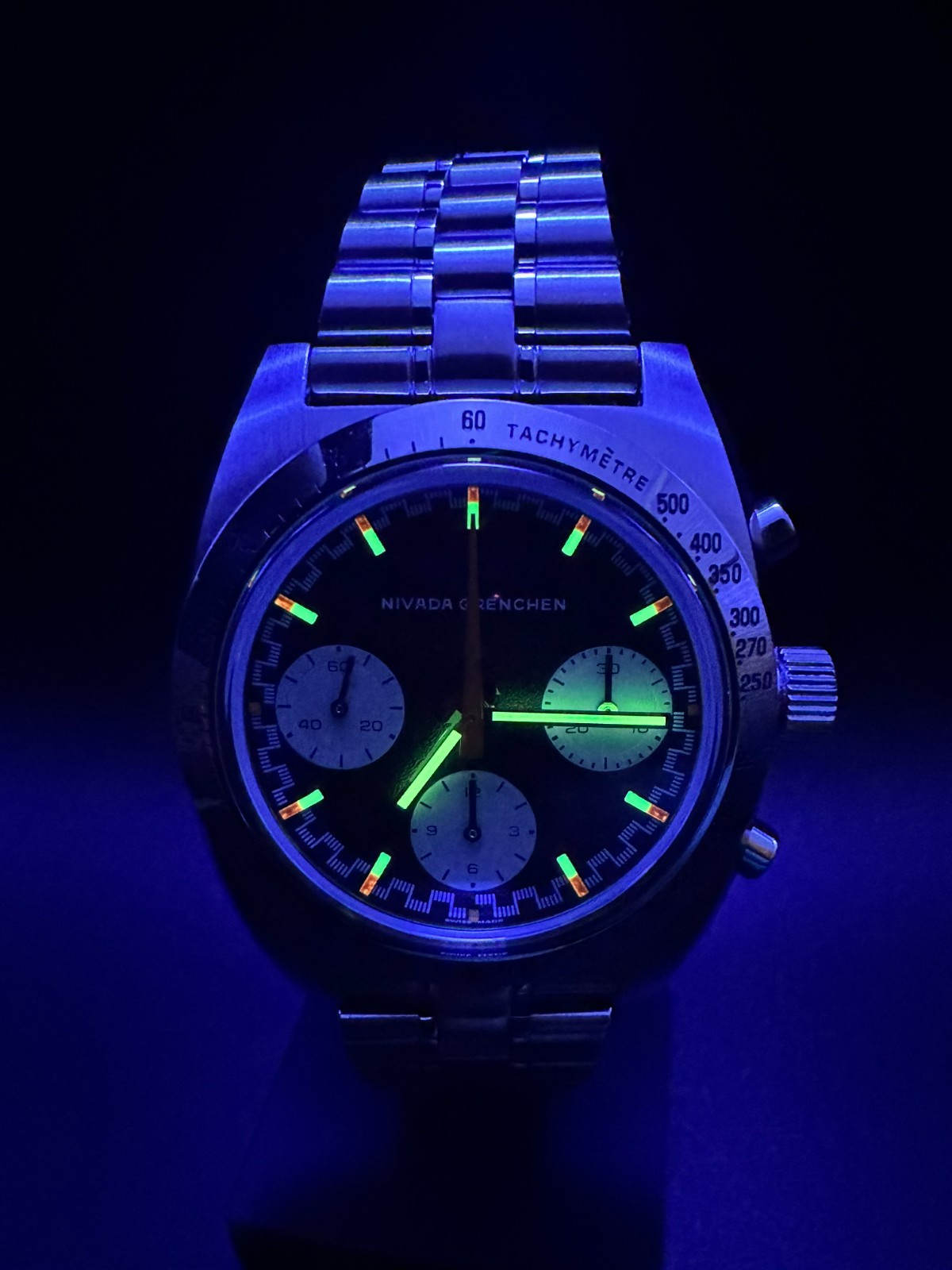Fratello × Nivada Grenchen Racing Chronograph 38mm Hand Wind SW510 Men’s Watch