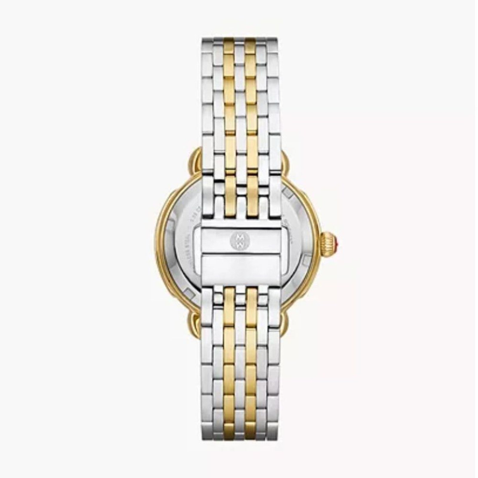 NWT Michele Sidney Classic Two-Tone Diamond Watch