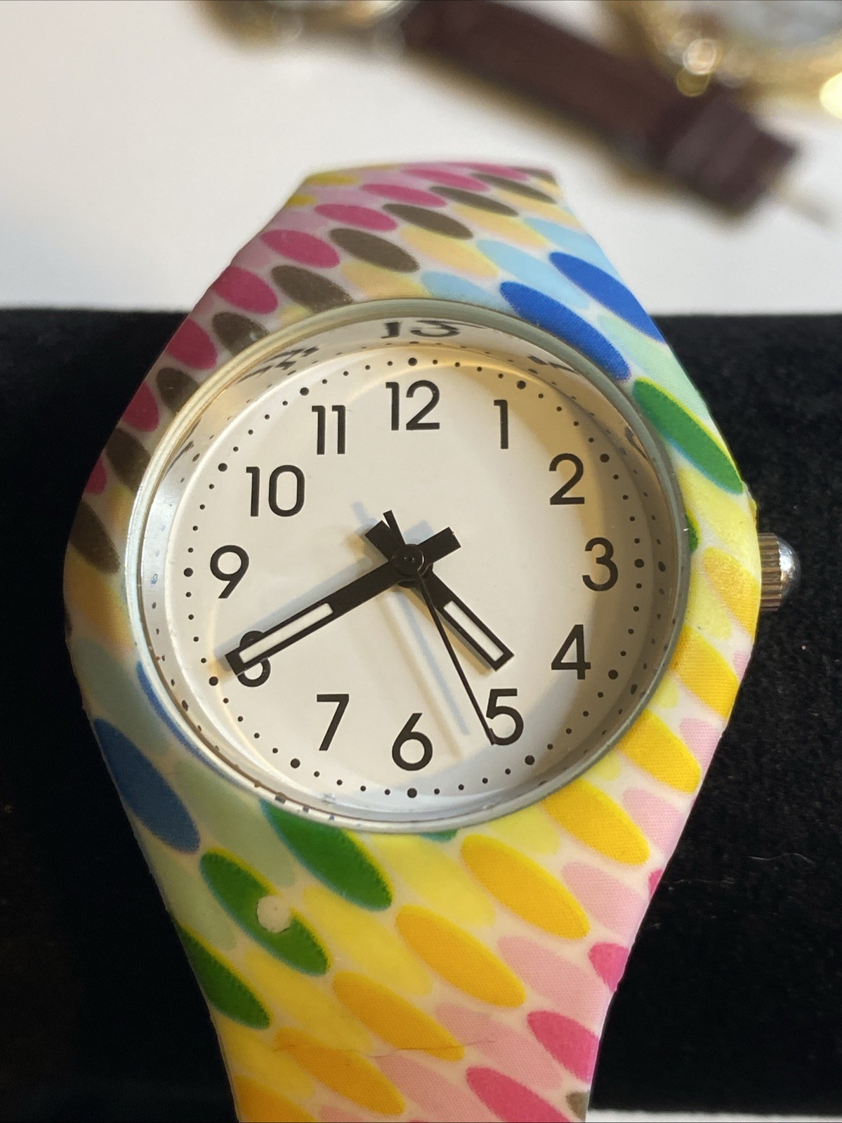 FMD Watch Girls New Battery Silicon Band Multy Color Band