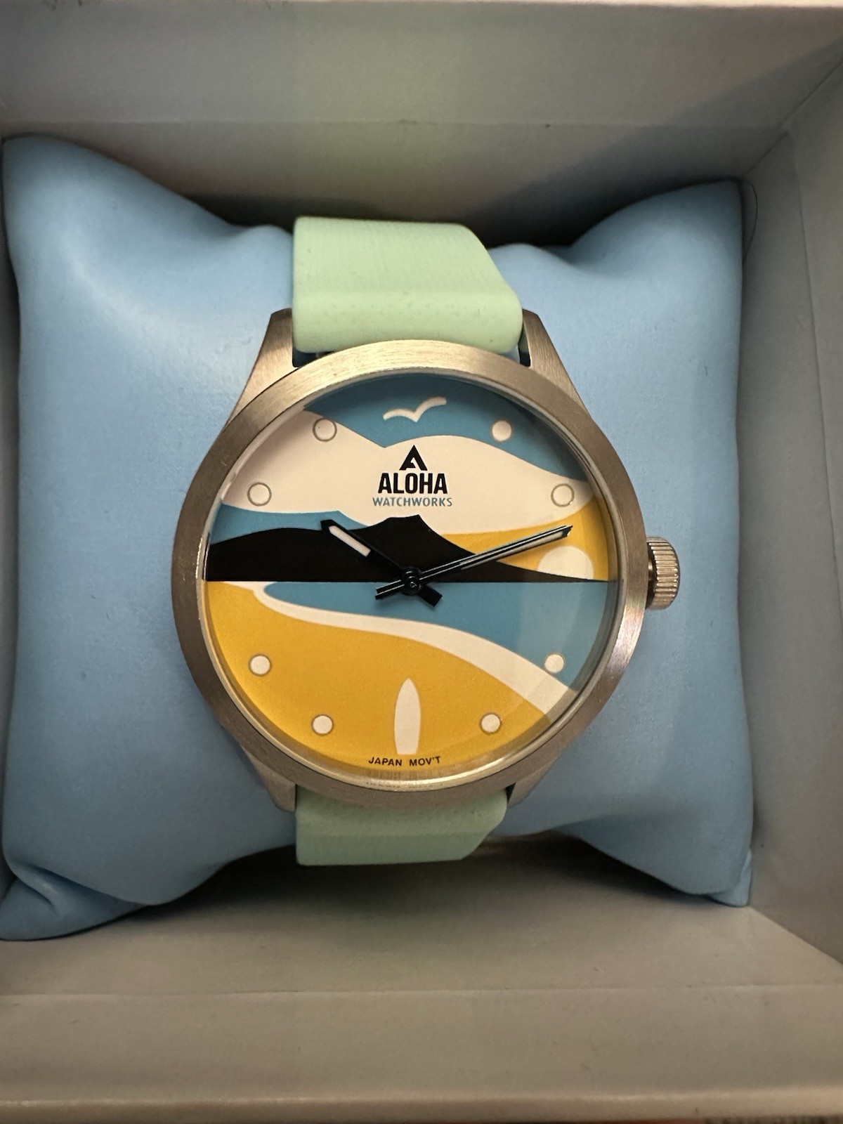 ALOHA WATCHWORKS Women’s DIAMOND HEAD PEAK Hawaii (SUNSET) 37mm Quartz