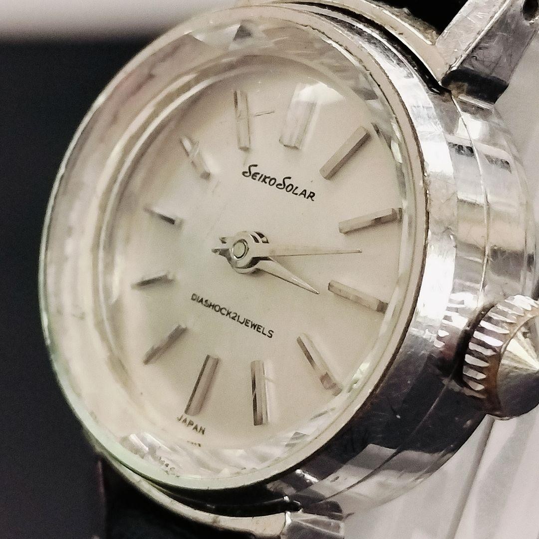 SEIKO 10-0280 Manual Wind 21 Jewels DIASHOCK Ladies Wrist 16.0cm/6.3in