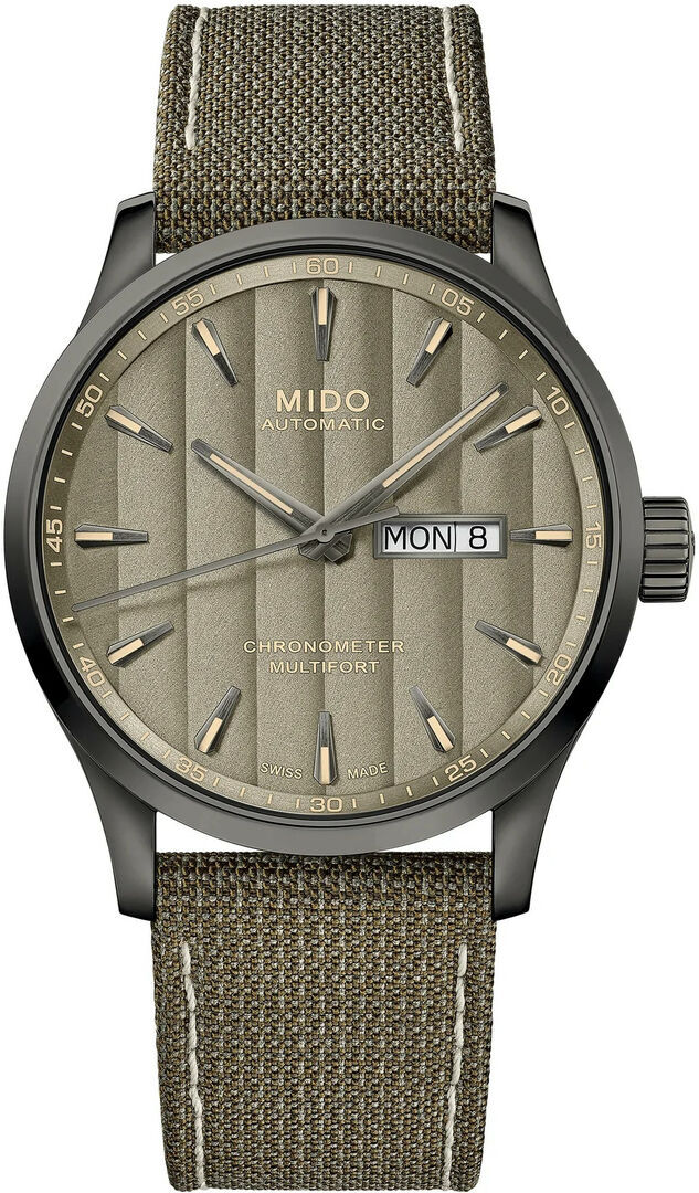 Mido Men’s Multifort 42mm Automatic Watch M0384313709100