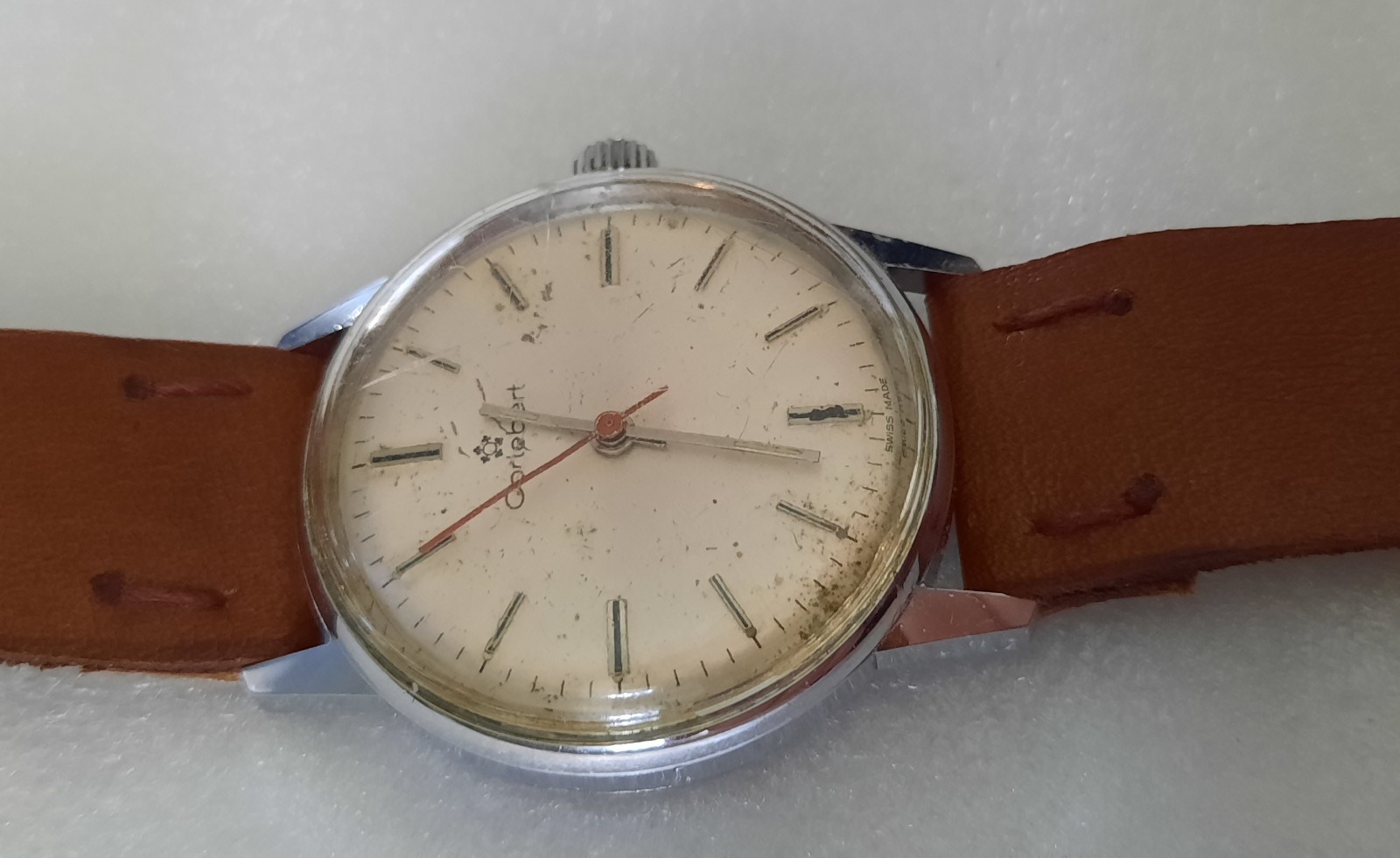 Cortebert Swiss watch Cal FE 140 working