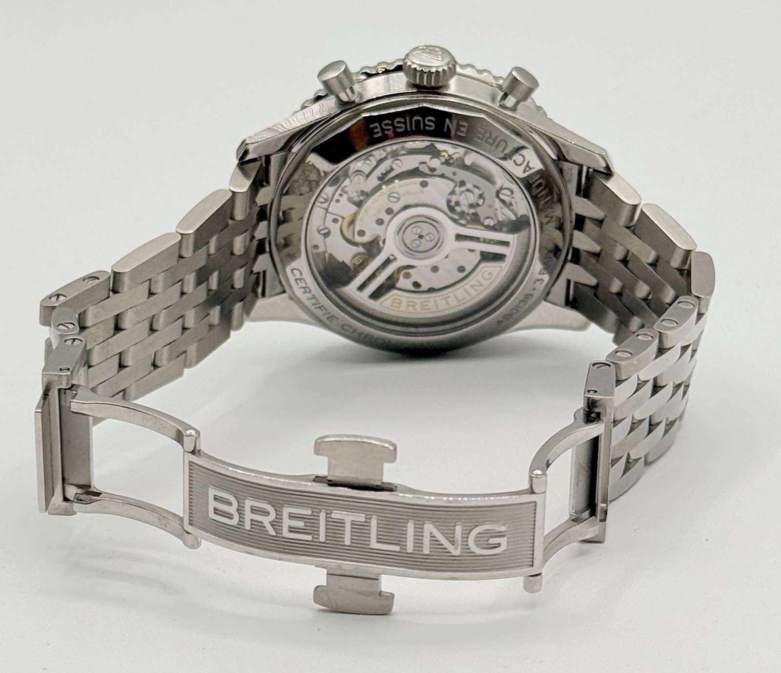 Breitling Navitimer B01 Chronograph AB0138 Ice Blue Dial, FULL SET, WARRANTY, 43