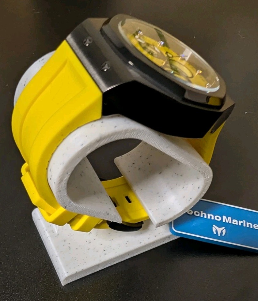 TechnoMarine Reef Sun Men’s Watch (Model TM-523002) – Black & Yellow