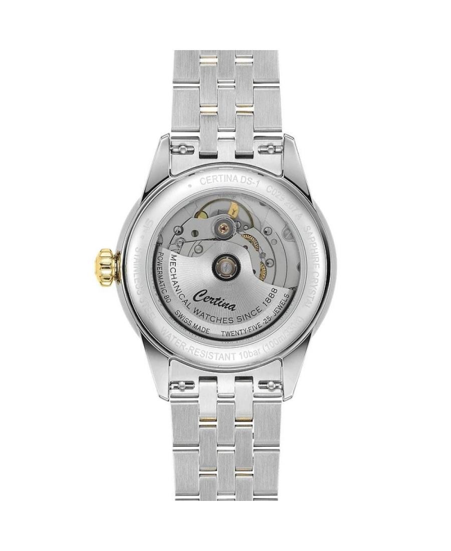 CERTINA Men Analog Automatic Casual Watch Classic Dress Silver color Dial Waterp