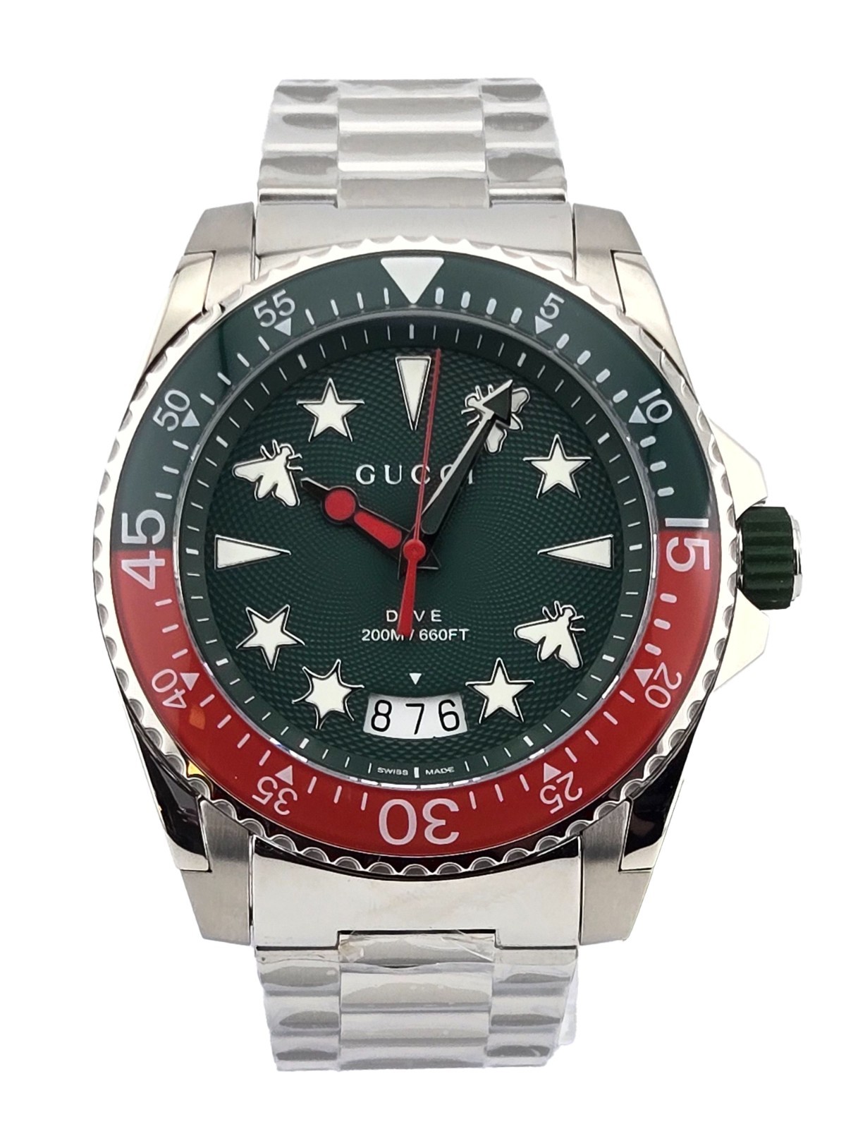 Gucci Dive YA136222 Men’s Quartz Stainless Steel Watch – Retail Price $1700