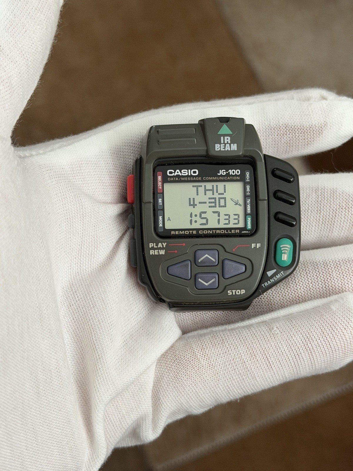 Rare Vintage Casio Super Cyber Cross JG-100 Men’s Digital Game Watch JDM 1990s