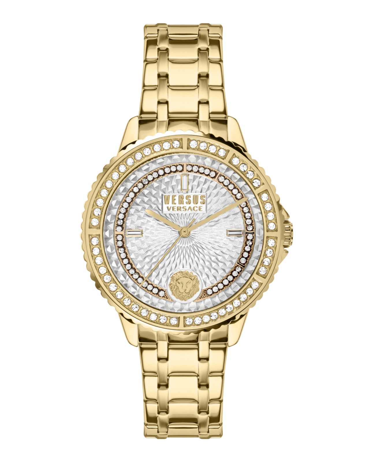 Versus Versace Womens Gold 38mm Bracelet Fashion Watch