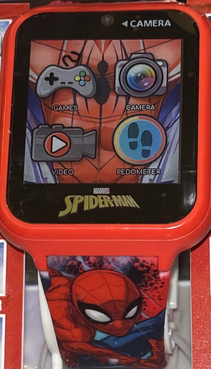 Marvel Spider-Man Watch Touch Screen Interactive Camera Video Games EducationNEW