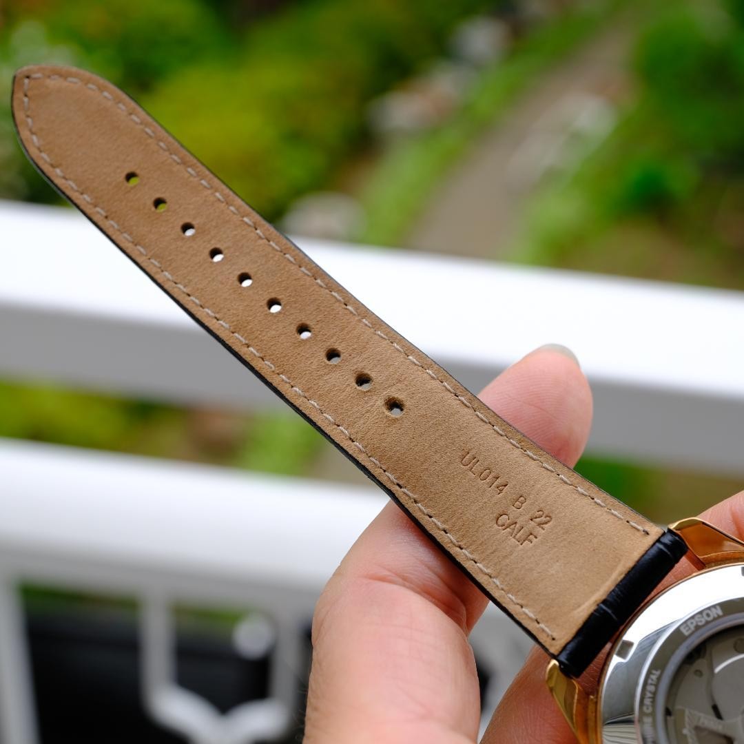 Superb Condition ORIENT Sun Moon Automatic Gold