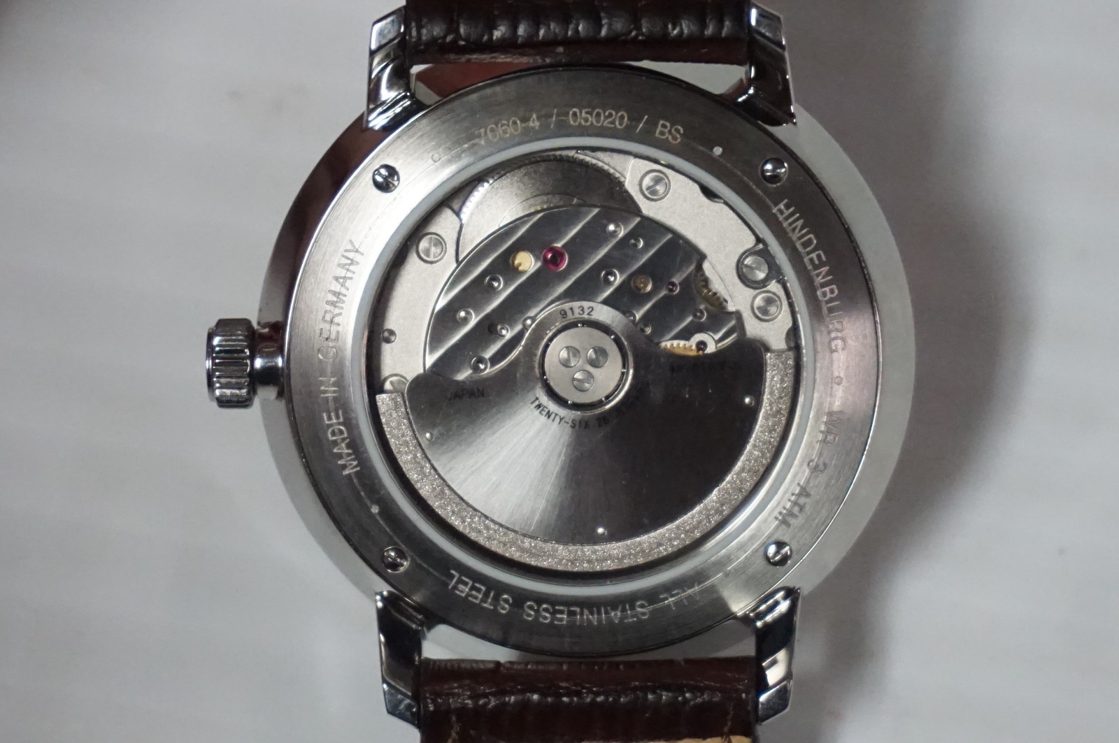 Zeppelin Automatic Men’s Watch LZ 129 Hinderburg Made in Germany Model # 7060-4