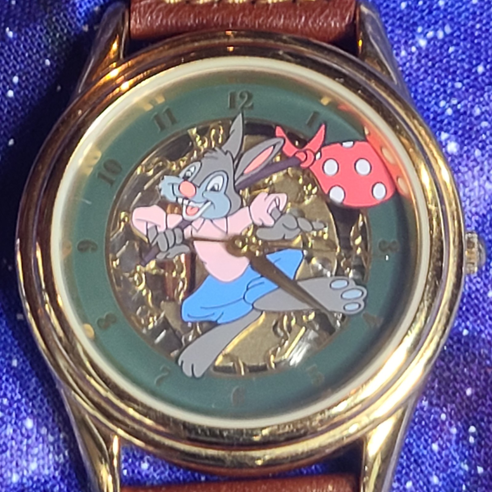 Disney Fossil Br’er Rabbit LE 2276/7500 Watch Collectors Club / See Video