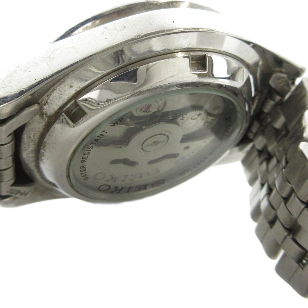 SEIKO 7S26-00X0 Seiko Five Automatic Watch with Calendar and Date, Silver Color