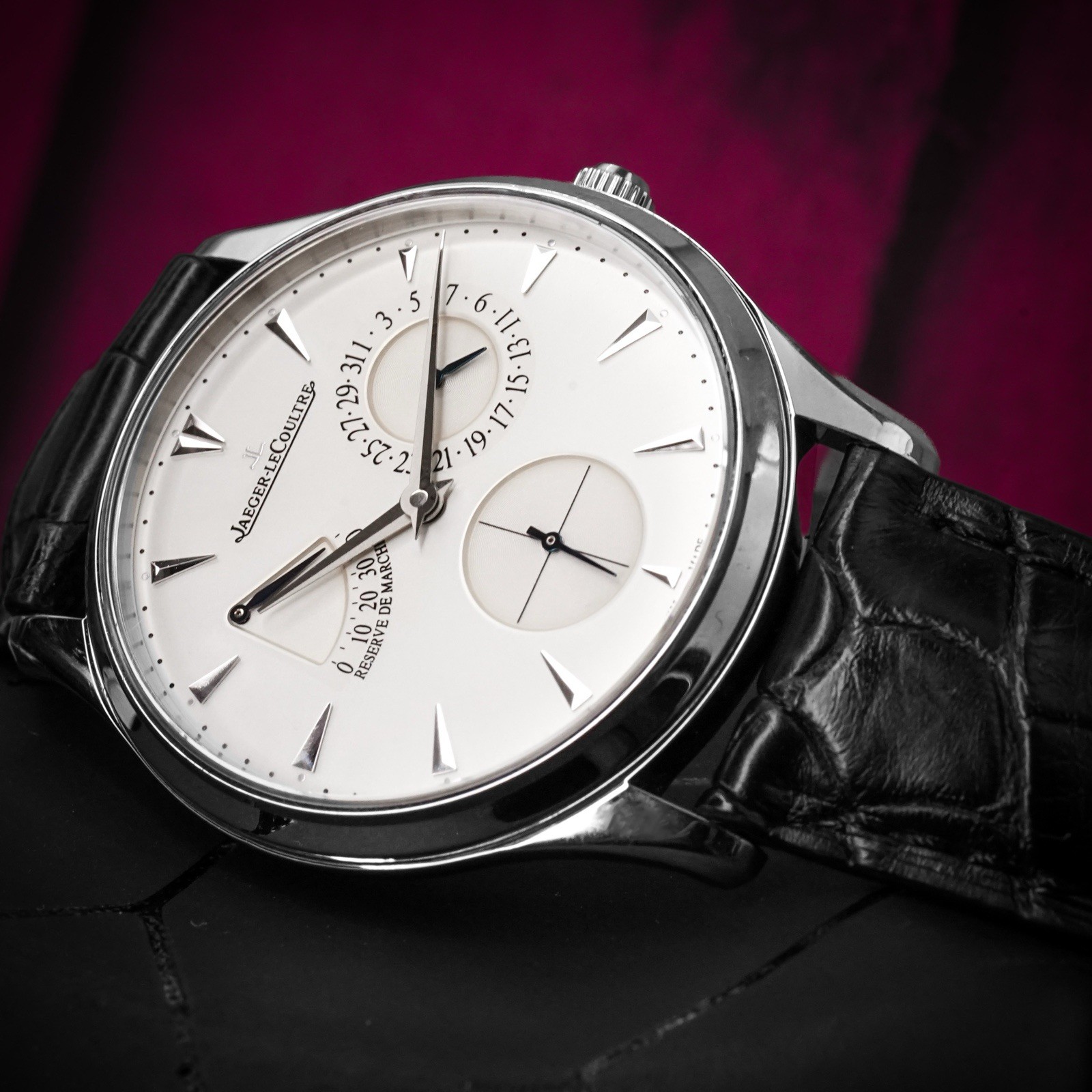 20Jaeger-LeCoultre Master Ultra Thin Reserve De Marche 39mm Q1378420 B + P