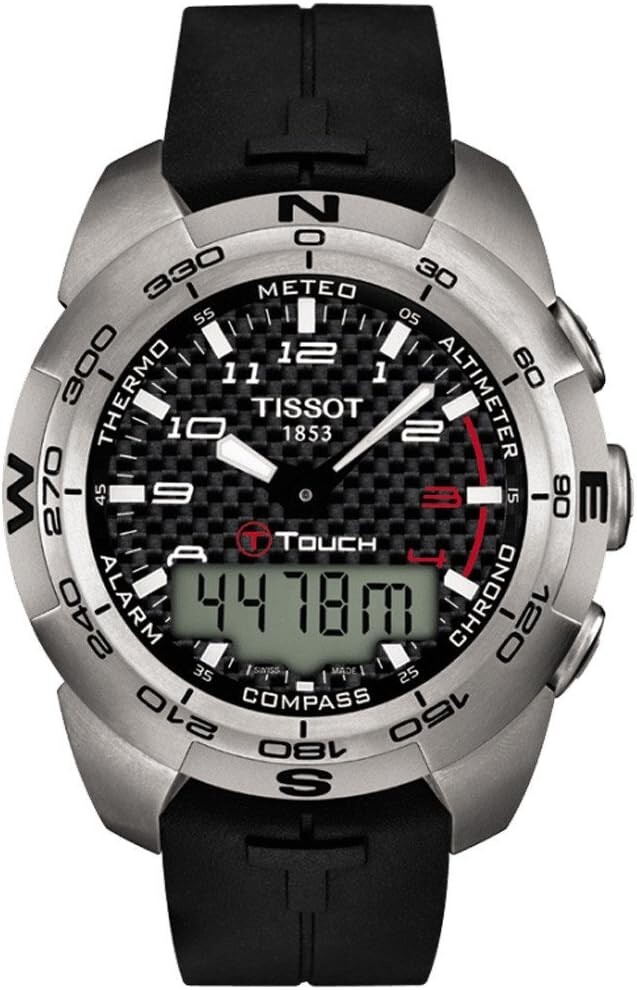 Tissot Men’s T0134204720200 T-Touch Expert Watch