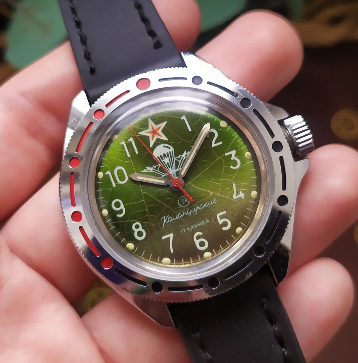 Watch Vostok Komandirskie USSR 2409 Vintage mechanical men’s wrist watch