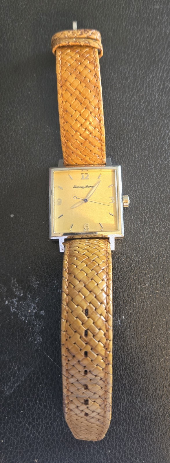 Swiss Made Tommy Bahama .925 Sterling Silver Watch TB2000 Needs new Battery.