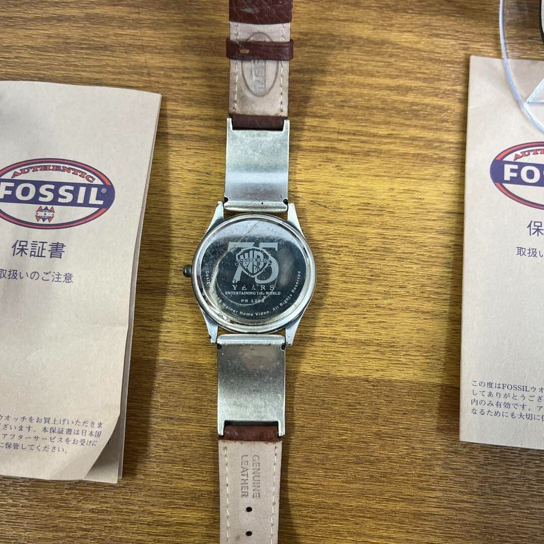 Fossil x Warner Bros. 75 Years Watch Set Of 2 Unused From Japan