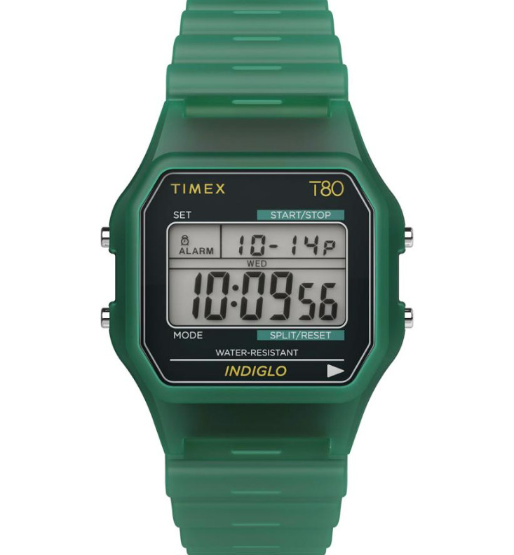 Timex T80 Translucent TW2Y34100 Quartz Watch Green June 2026 New Release