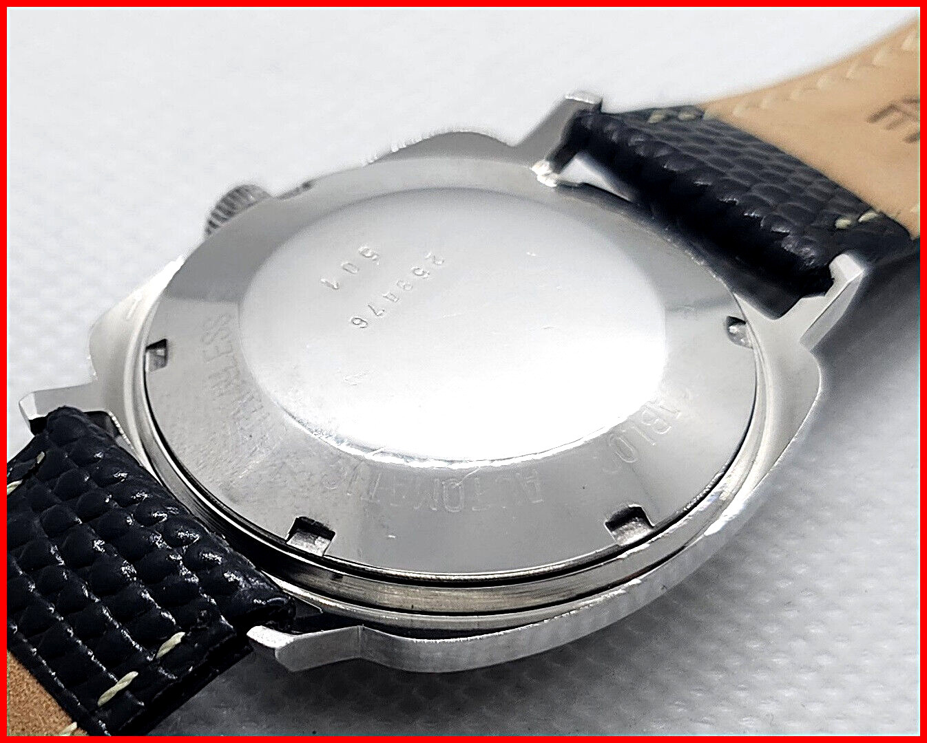 Rare Sigma-Valmon Geneve Automatic ETA 2452 Date 34mm Steel Men’s Watch Serviced
