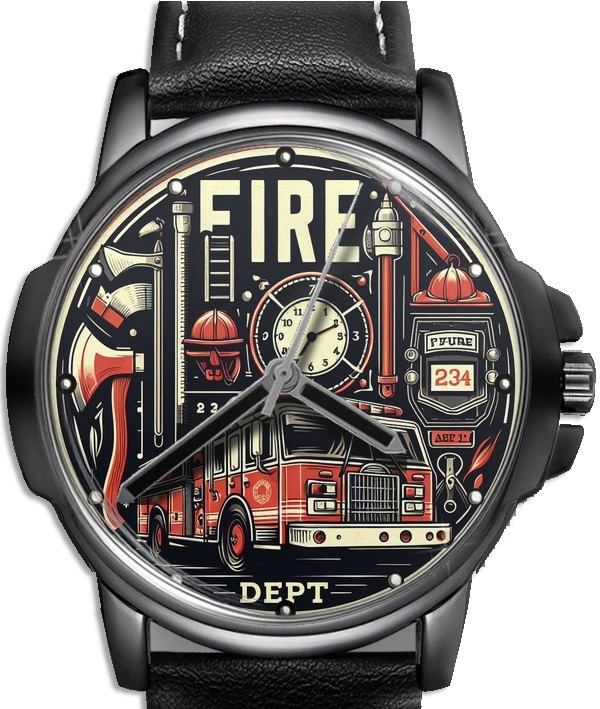 Fire Fighter Gift For Fire Dept Hero’s Unique n Very Beautiful Gift Wrist Watch