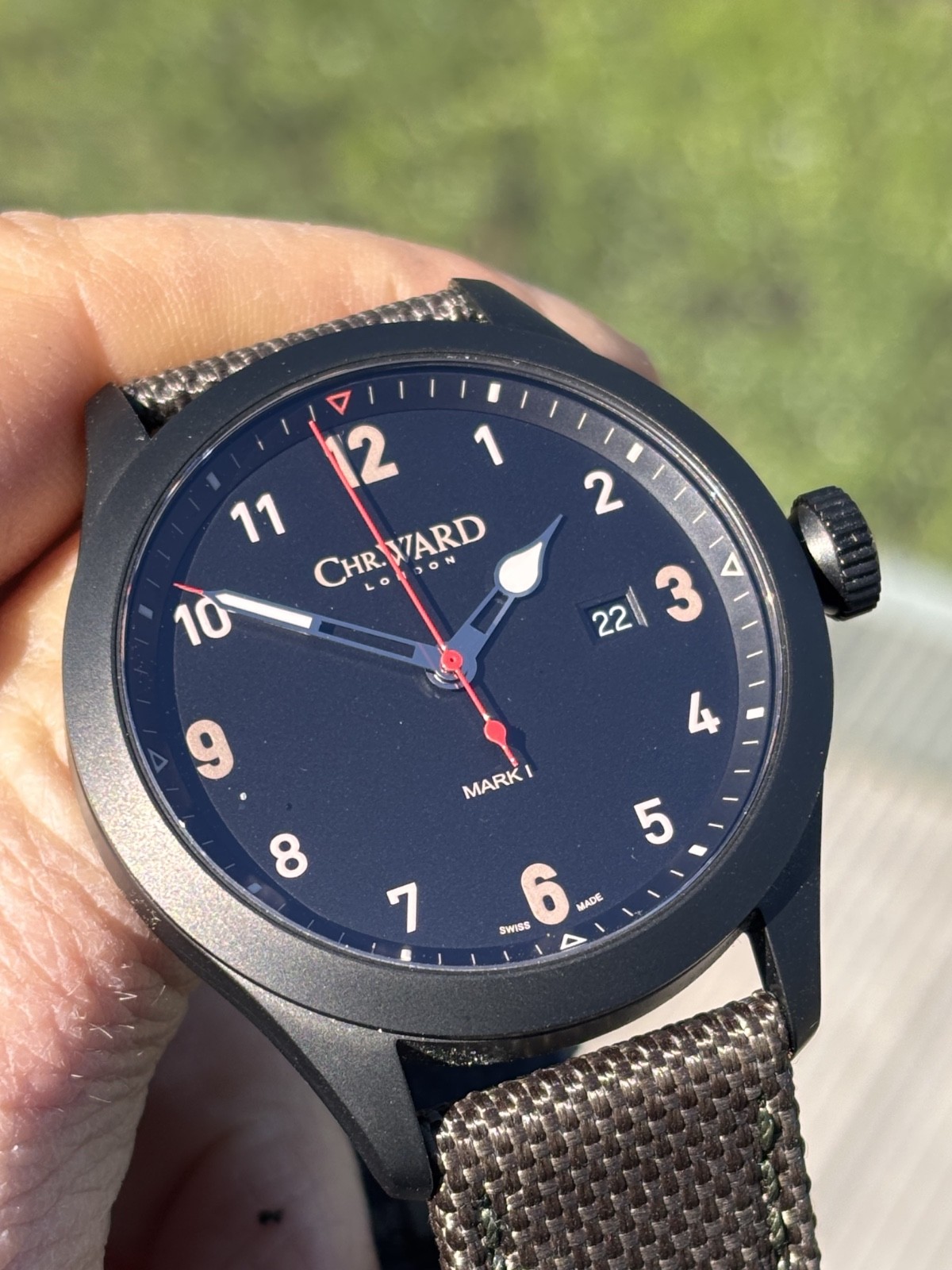 Christopher Ward C8 Flyer Quartz 44mm (03/2017) WH1741F