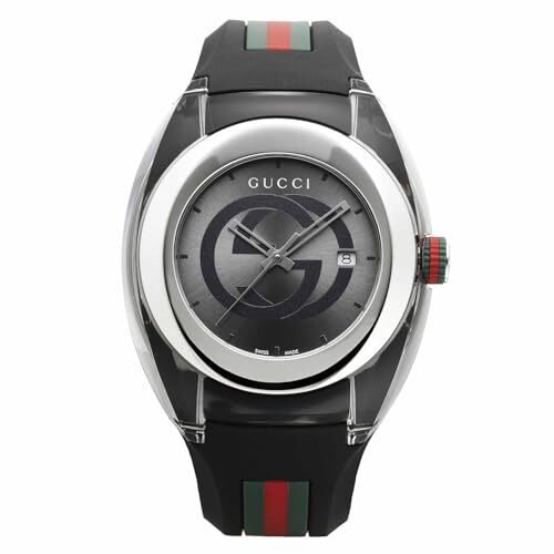 [Gucci] Watch SYNC OUTLET Black Plain Box Included YA137116 Silver