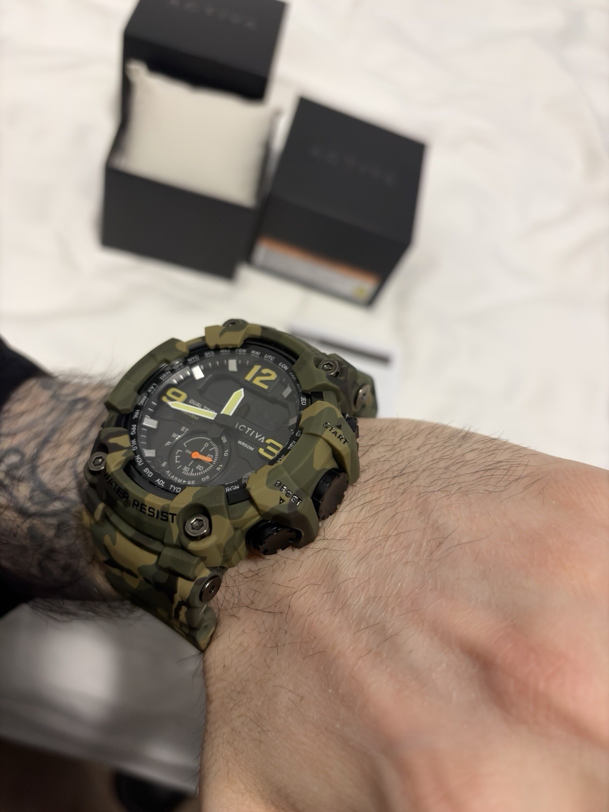 Activa X Invicta BlackOps Digital Men’s Watch – 56mm ACW1637-004 (NEW) Camo