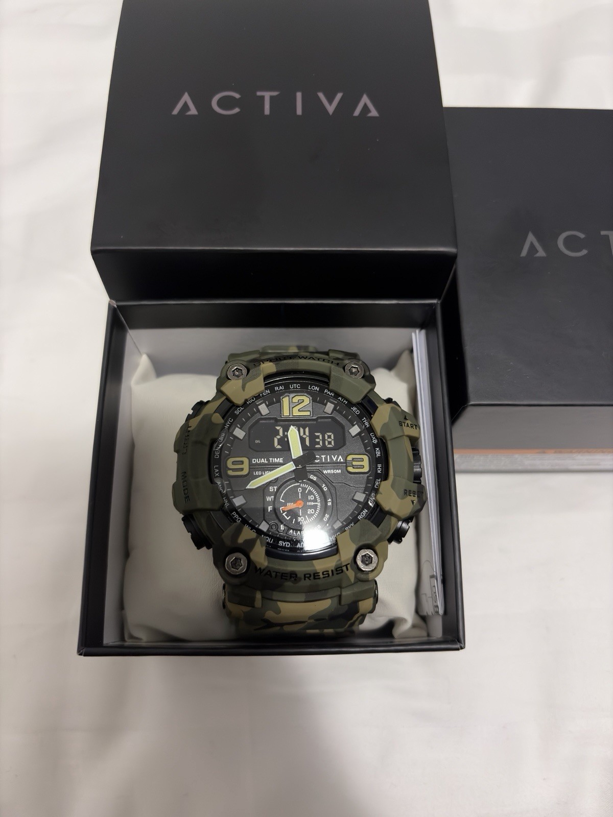 Activa X Invicta BlackOps Digital Men’s Watch – 56mm ACW1637-004 (NEW) Camo