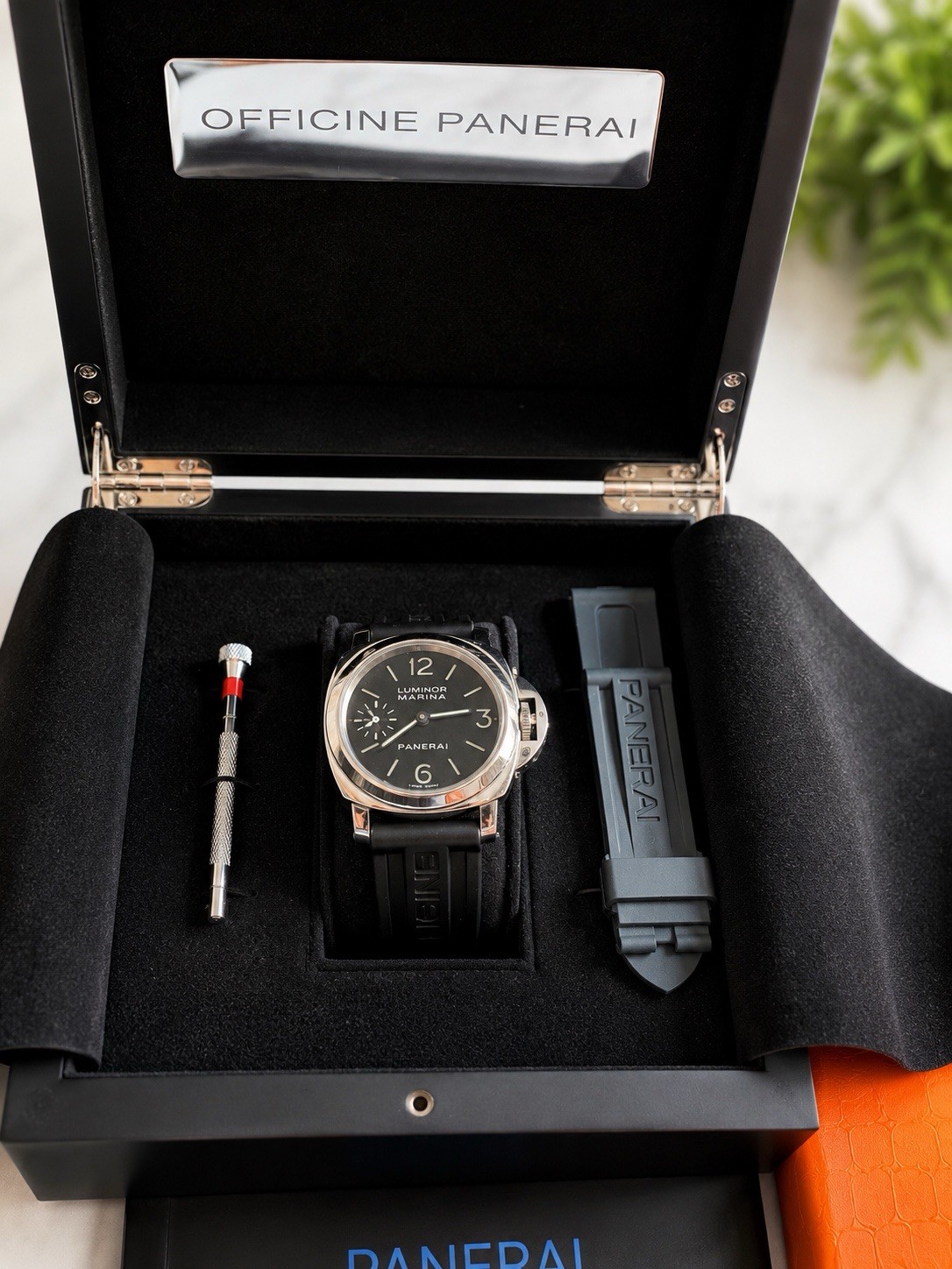 100% Authentic Panerai Luminor Marina PAM00111 – Full Collector’s. See