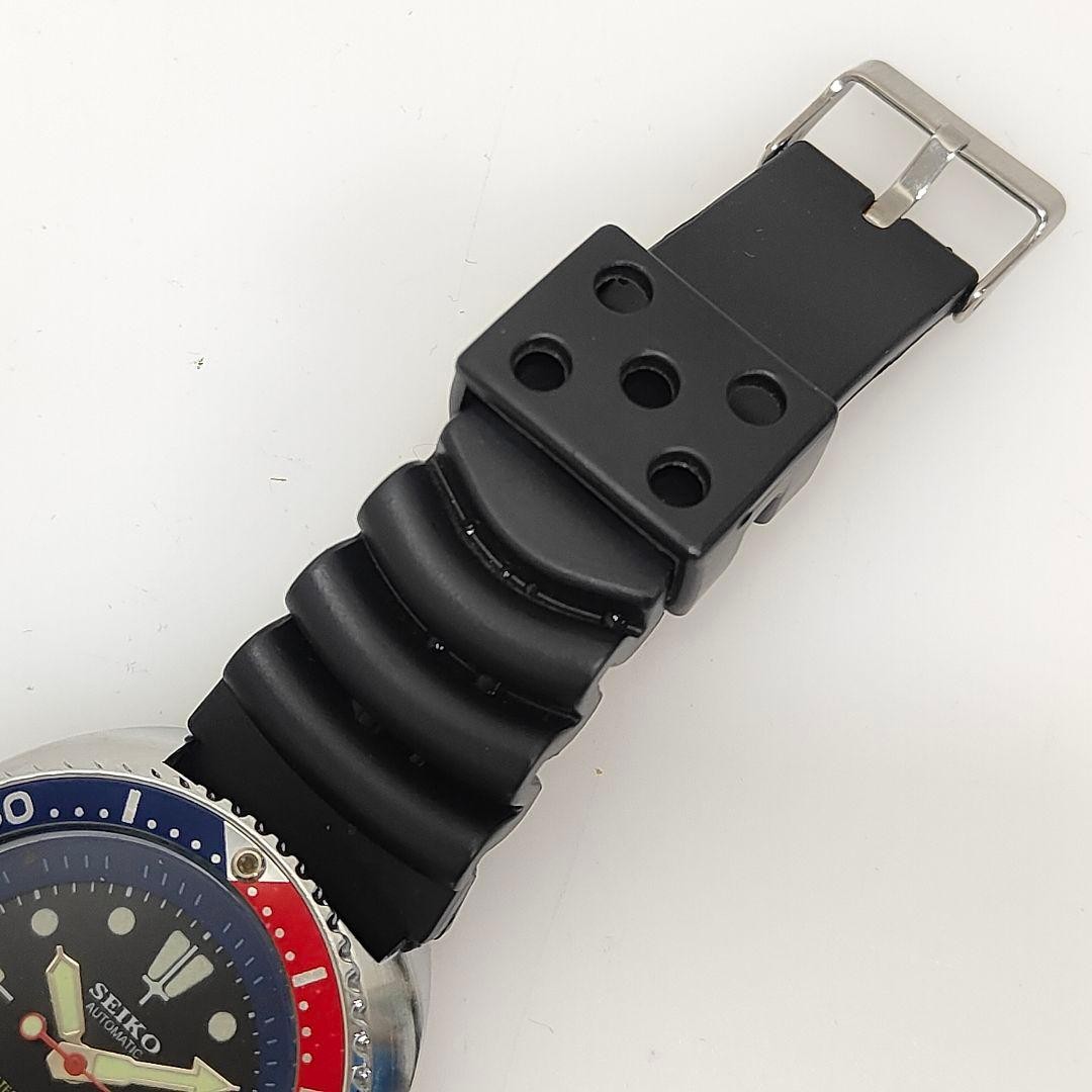 SEIKO Automatic Watch, Pepsi Bezel, 150m Water Resistant, Model 6309A