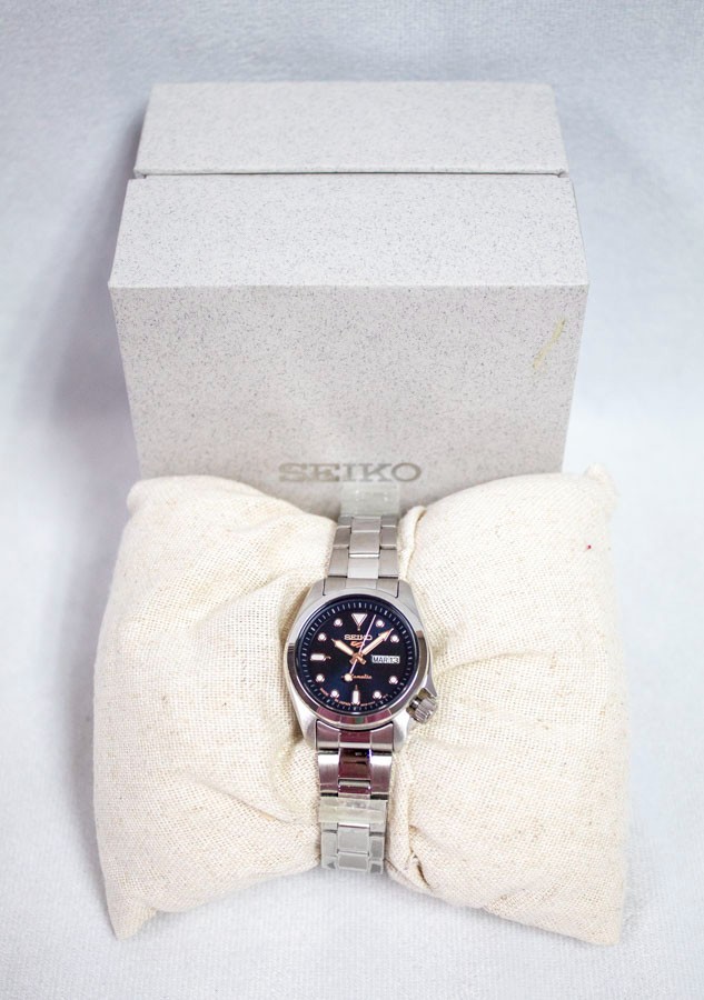 Seiko 5 Sports Collection SRE003 Women’s Stainless Steel Automatic Watch