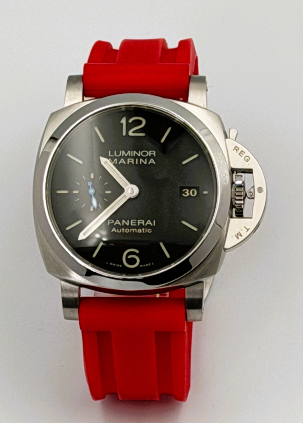 Panerai Luminor Marina PAM02392 42mm Black Dial Box Card 2022 3 Straps