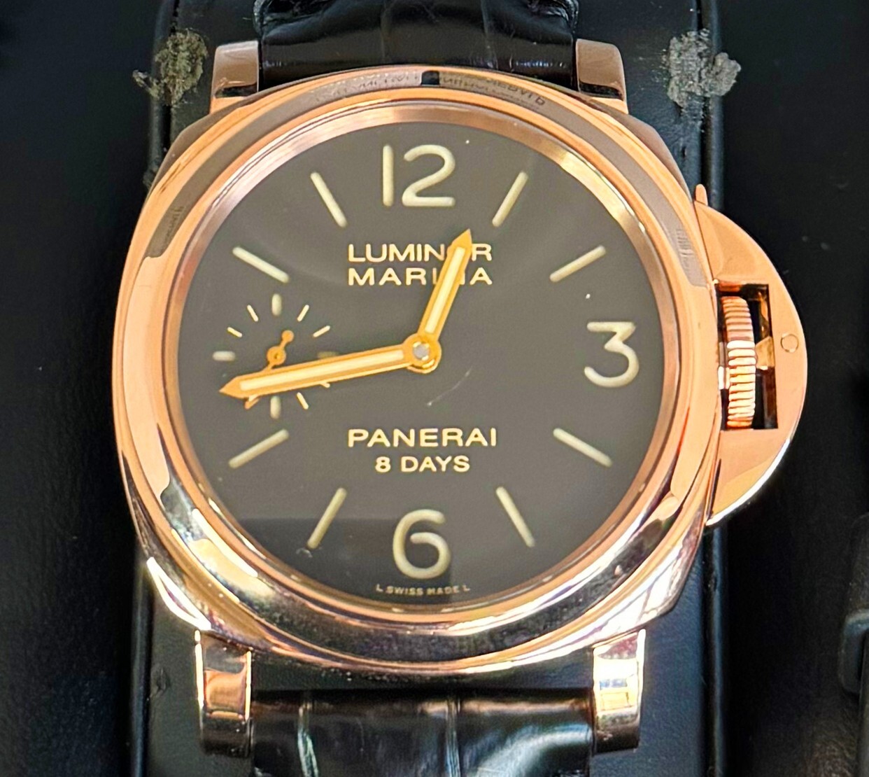 Panerai Luminor Marina 8 Days 511 Rose Gold (PAM511 / PAM00511) With B&P