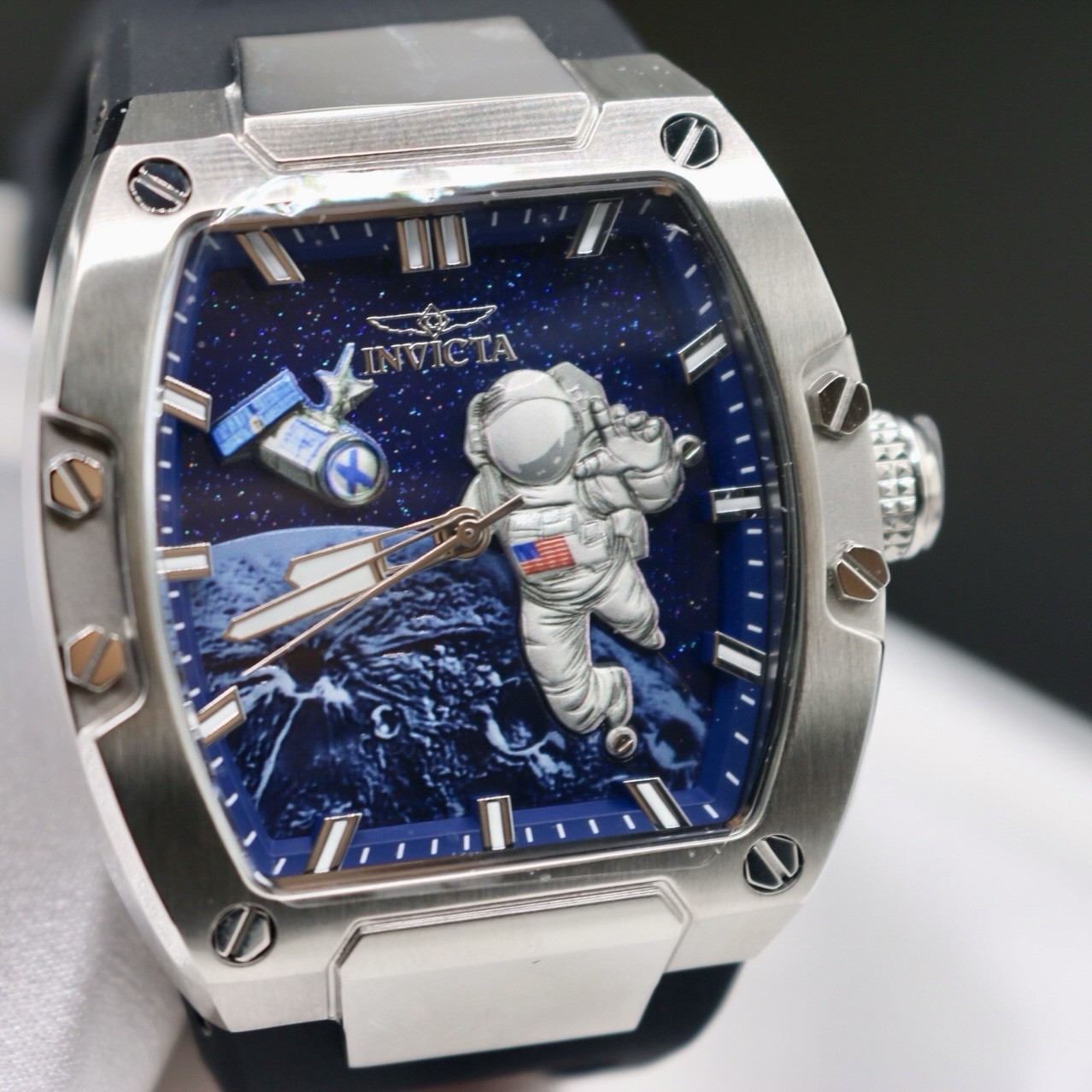 NEW! Invicta 50643 S1 Rally Moonlander Artemis ll USA Men’s Watch 43mm