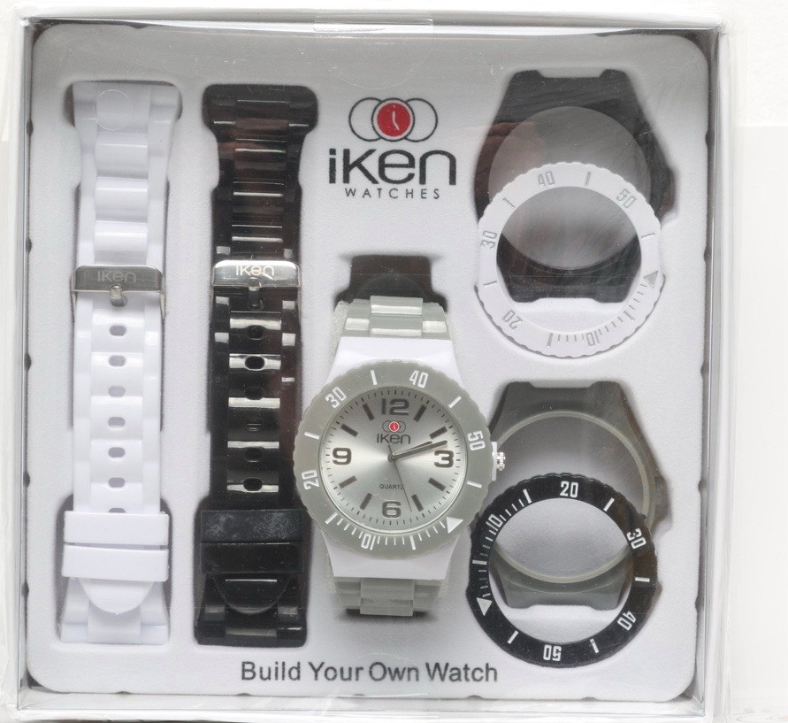 Iken Watches Build Your Own Watch Over 80 Combinations Black White Gray Grey
