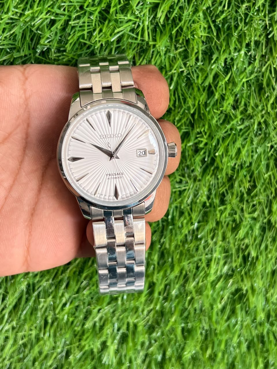 Seiko Presage Automatic Men’s Watch White Dail
