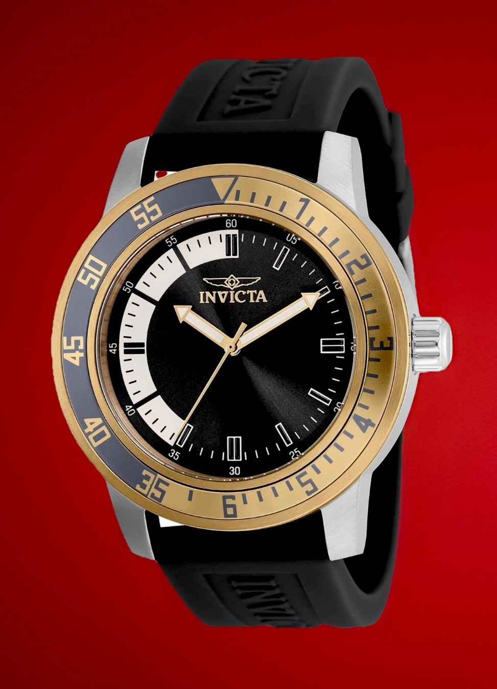 Invicta Specialty, 45mm, 9” Adj. New/Box/3yr Wnty, WR 100m, Signed Band, (35681)