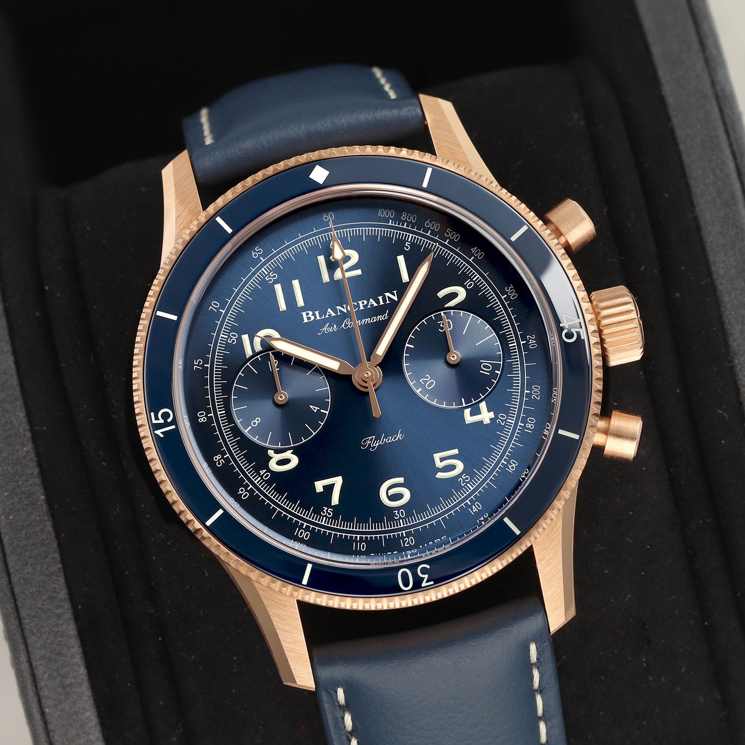 Blancpain Air Command Flyback Chronograph 42.5mm AC02-36B40-63B