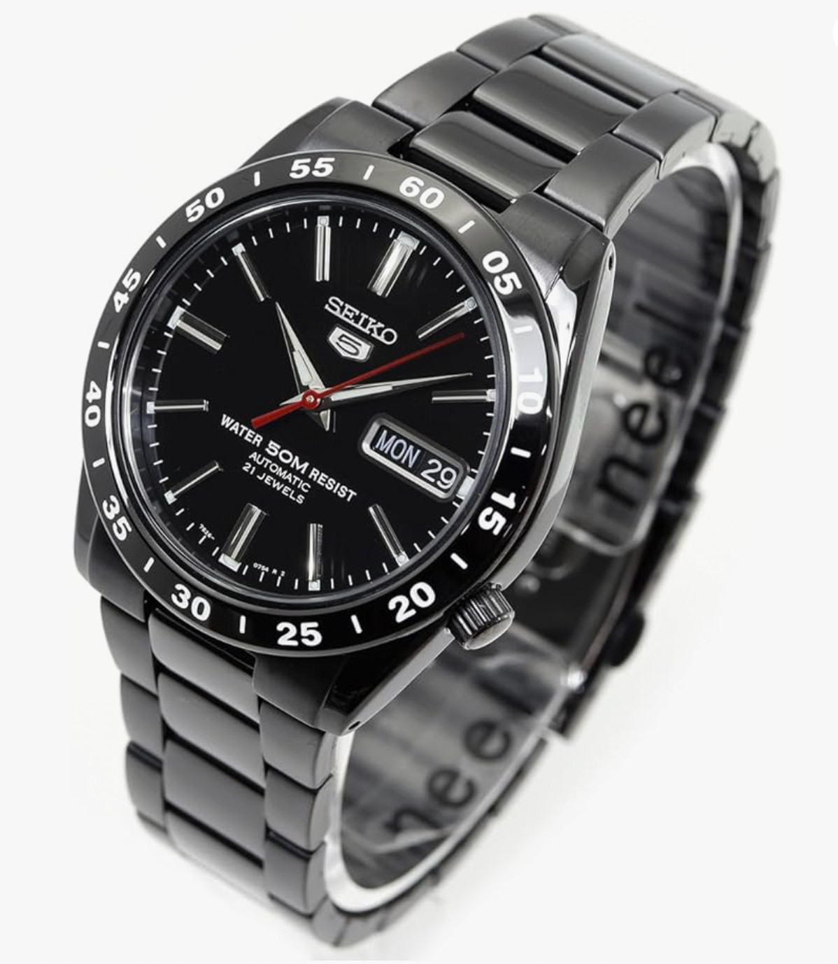 Seiko 5 Automatic SNKE03K1(SNKE03KC) Black Dial 21 Jewels Men’s Watch