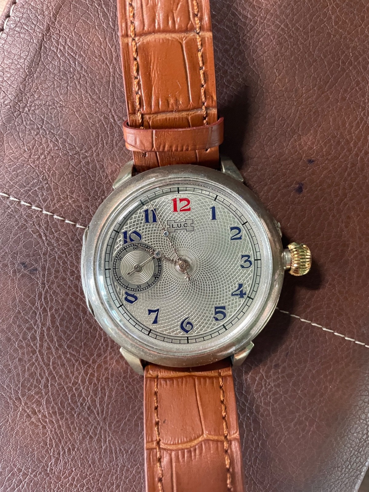 Vintage L.U.C. Chopard Marriage Watch – Manual Wind – Pocket Watch Conversion