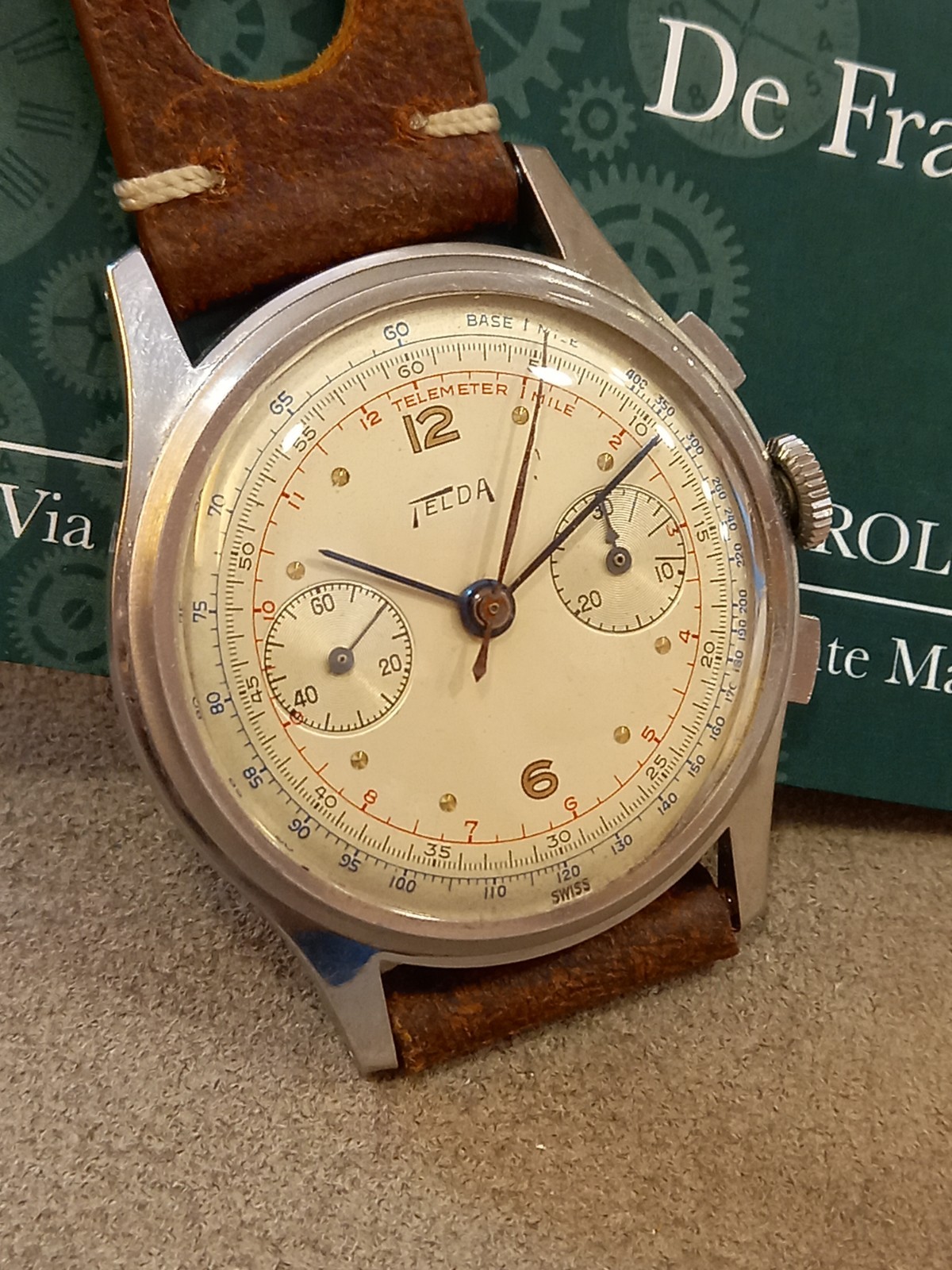 Venus 175 Telda Chronograph 1950s/60s