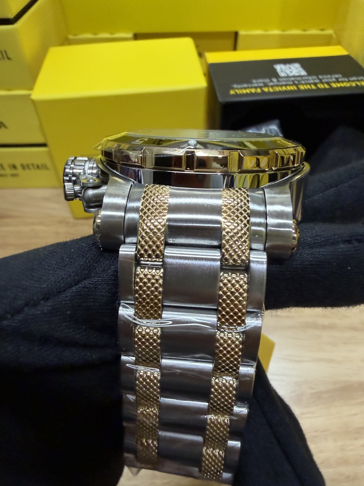 Invicta Coalition Forces Night Hawk – Model 49224 | Two-Tone Gold/Steel with Gol